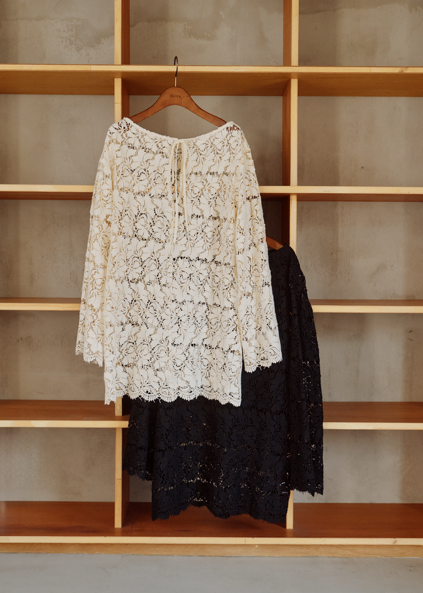 Scalloped Lace Top - Hella (ヘラ）公式通販サイト