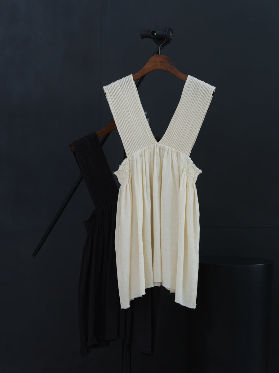 cotton crepe gather top - Hella (ヘラ）公式通販サイト