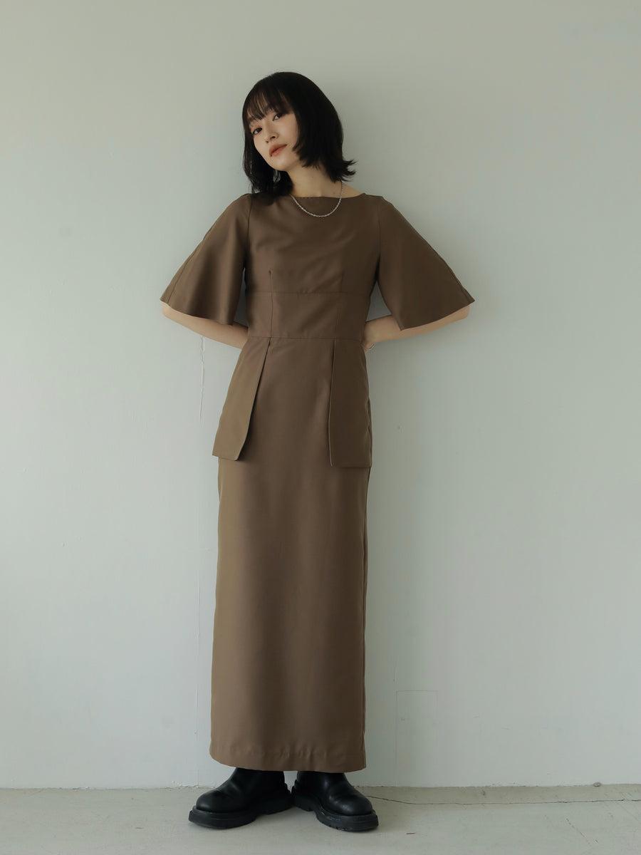 CAPE SLEEVE DRESS – Hella