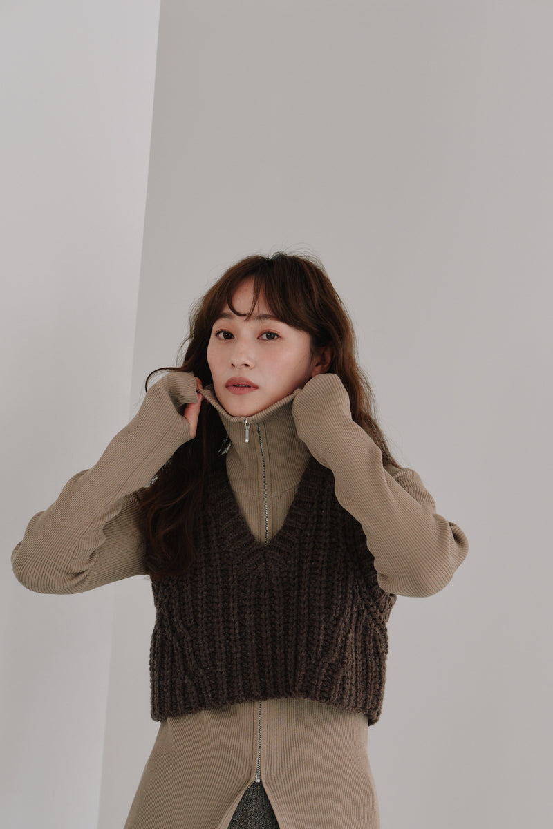 low gauge short vest - Hella (ヘラ）公式通販サイト