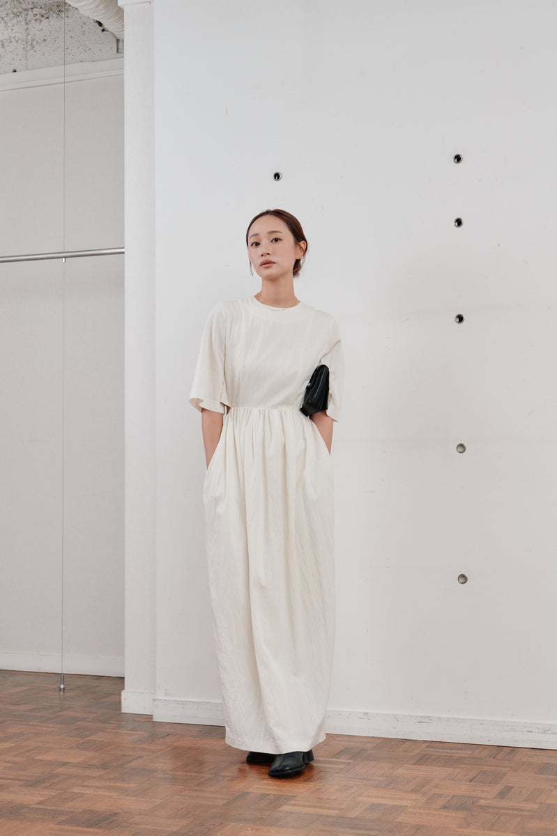 waist side slit cocoon dress - Hella (ヘラ）公式通販サイト