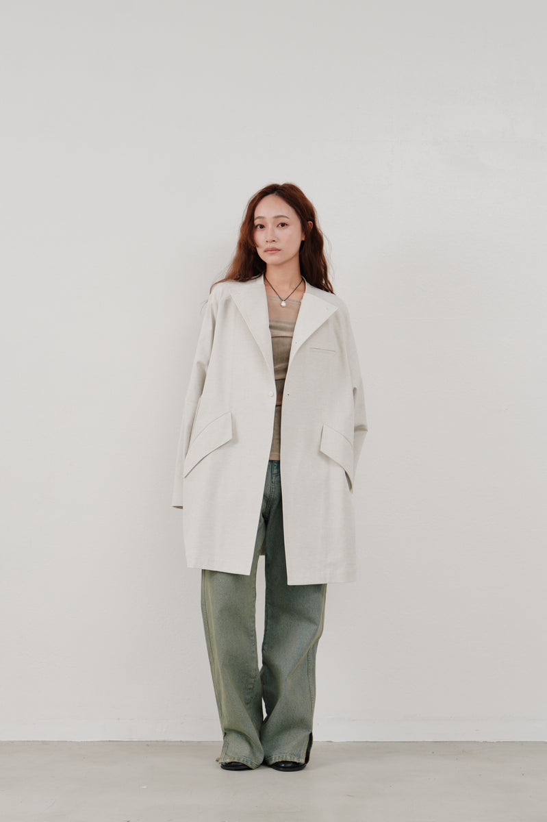 sheltering dry half coat - Hella (ヘラ）公式通販サイト