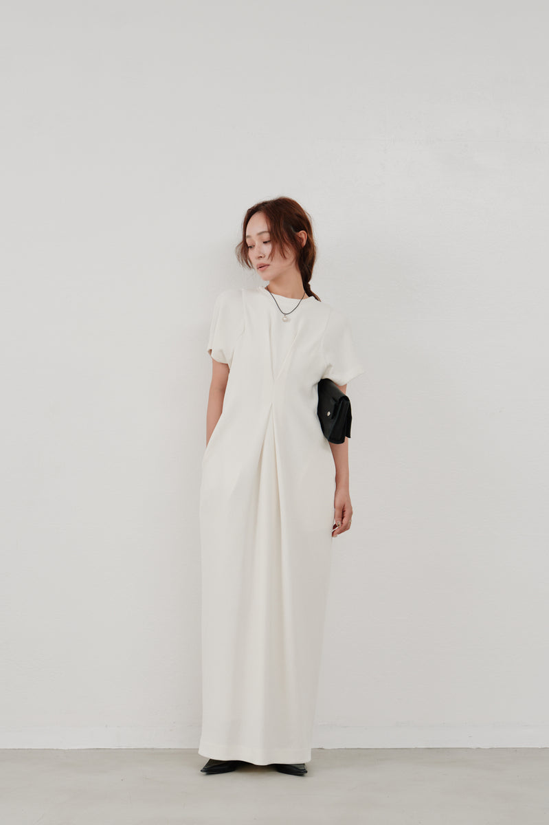 front tuck cocoon dress - Hella (ヘラ）公式通販サイト