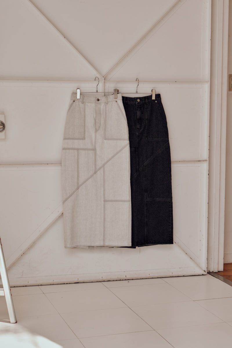 patchwork pencil skirt - Hella (ヘラ）公式通販サイト