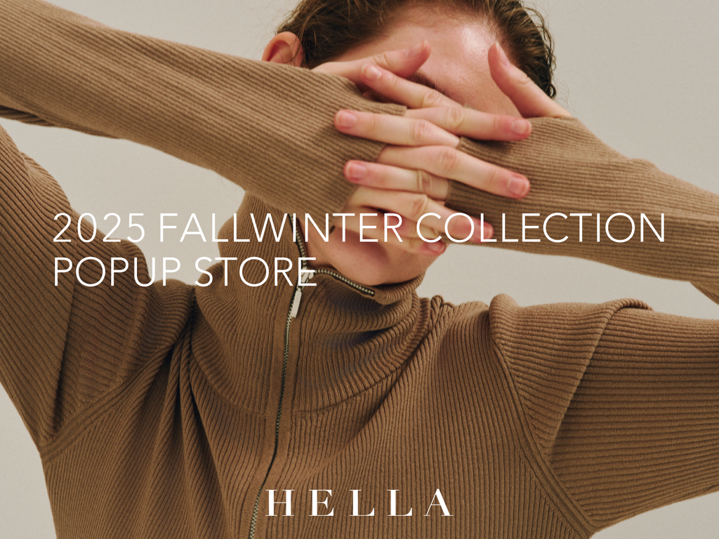 [ 2025 FALLWINTER COLLECTION POPUP STORE ] 開催のご案内