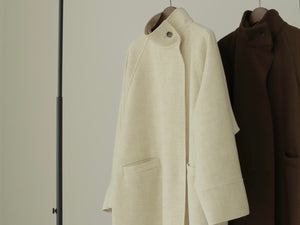 21' Hella Fall Collection【 Part 2-5 】WOOL RIVER COAT / WOOL BELL HAT