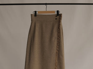 21' Hella summer collection【 Part 2-5 】tweed wrap skirt