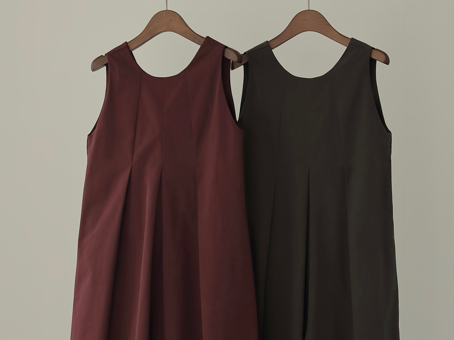 22 Hella SPRING COLLECTION【 PART 2-4 】TUCK DRAPE COMBINAISON
