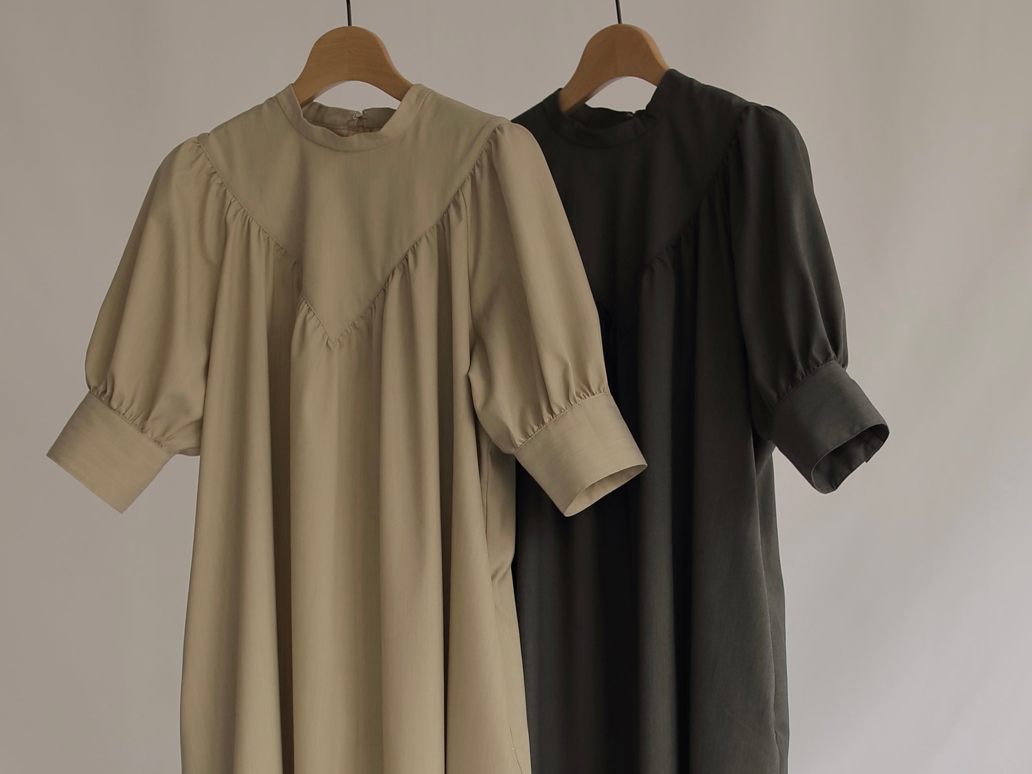 21' Hella summer collection【 Part 2-6 】yoke gather dress