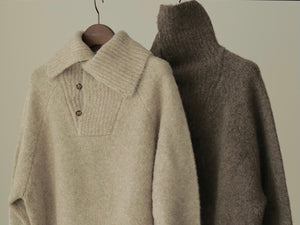 21 Hella WINTER COLLECTION【 PART 2-3 】UNEVEN COLOR TURTLE KNIT
