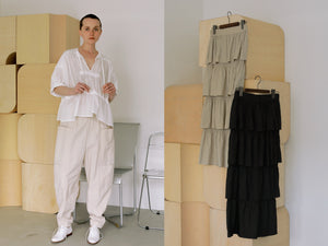 23 Hella SUMMER COLLECTION【 DRAW STRING BOYLE BL / SHIRRING PENCIL SK 】