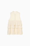 cotton crepe layer top