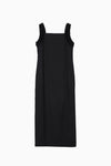 Tweed Frill Column Dress