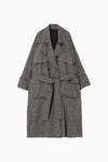 Linen Wool Trench Coat