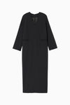 Flow Sleeve V Dress
