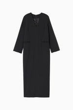 画像をギャラリービューアに読み込む, Flow Sleeve V Dress
