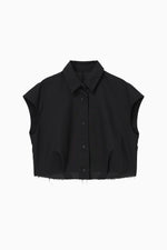 画像をギャラリービューアに読み込む, cut off cropped shirt
