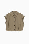 cut off cropped shirt