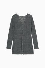 画像をギャラリービューアに読み込む, crochet lace Vneck cardigan
