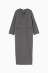 Flow Sleeve V Dress