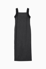 画像をギャラリービューアに読み込む, Tweed Frill Column Dress
