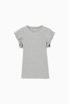 Fitted Puff Rib Top