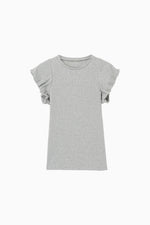 画像をギャラリービューアに読み込む, Fitted Puff Rib Top

