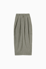 画像をギャラリービューアに読み込む, Herringbone Tweed Skirt
