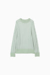 Sheer Cable Knit Top