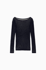 画像をギャラリービューアに読み込む, flocky tulle top
