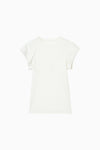 Fitted Puff Rib Top