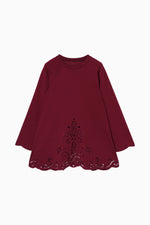 画像をギャラリービューアに読み込む, Ornamental Cutwork Top
