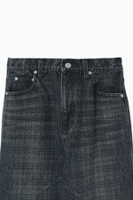 画像をギャラリービューアに読み込む, Shadow Check Denim
