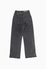 画像をギャラリービューアに読み込む, side hem slit denim
