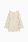 Scalloped Lace Top