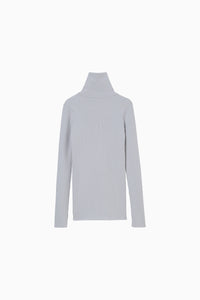 zip up rib knit