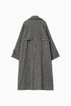 Linen Wool Trench Coat