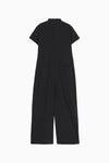 wide tuck jumpsuit