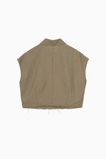 画像をギャラリービューアに読み込む, cut off cropped shirt

