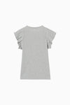 Fitted Puff Rib Top