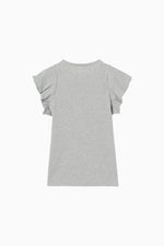 画像をギャラリービューアに読み込む, Fitted Puff Rib Top
