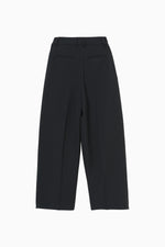 画像をギャラリービューアに読み込む, double tuck wide pants
