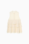 cotton crepe layer top