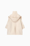 Hooded Stole Rever Coat