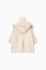 画像をギャラリービューアに読み込む, Hooded Stole Rever Coat
