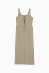 【POPUP先行販売アイテム】back tie cocoon dress