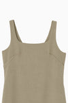 【POPUP先行販売アイテム】back tie cocoon dress