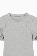 画像をギャラリービューアに読み込む, Fitted Puff Rib Top
