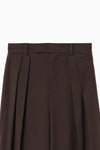 Double Tuck Twill Pants