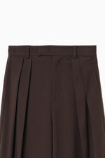 画像をギャラリービューアに読み込む, Double Tuck Twill Pants
